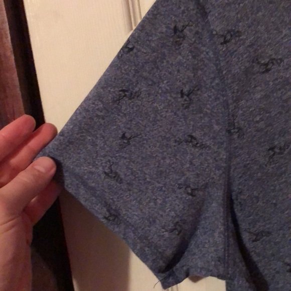 Michael Brandon Blue Flamingo Print T-Shirt Mens Large L - Picture 5 of 12